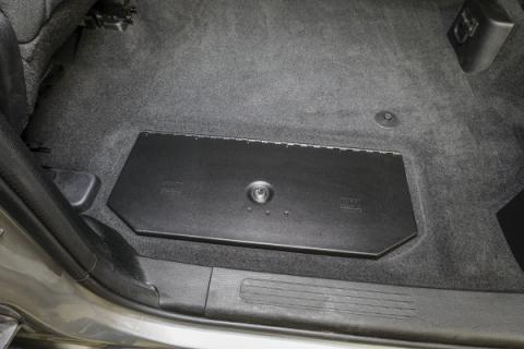 In-Floor Locking Cargo Lid 19-22 1500 Crew Cab {Exc. Classic} Black Tuffy Security Products