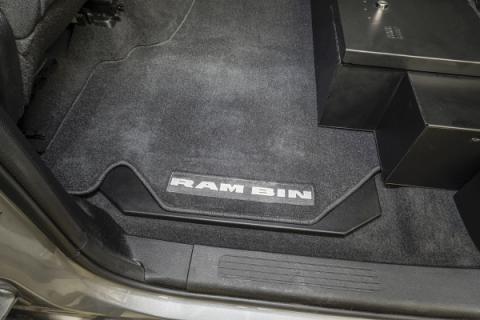 In-Floor Locking Cargo Lid 19-22 1500 Crew Cab {Exc. Classic} Black Tuffy Security Products