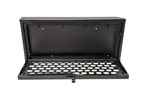 Tailgate Lockbox - 18-22 Wrangler JL MOLLE Panel Black Tuffy Security Products