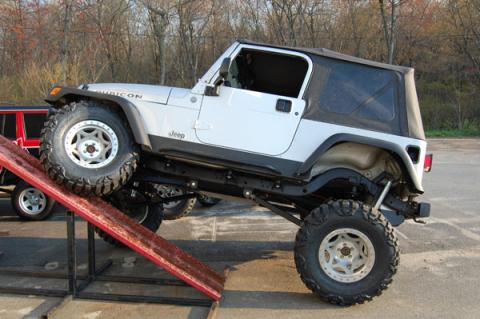 Jeep Wrangler 5 Inch Stretch Rear Upper Spring Post W/Spring Retainer 1997-2006 TJ/LJ Clayton Off Road