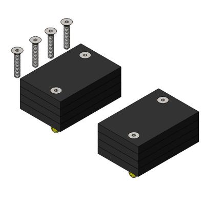 Gladiator Rear Bump Stop Extensions For 2020-Up Jeep Gladiator JK Clayton Off Road