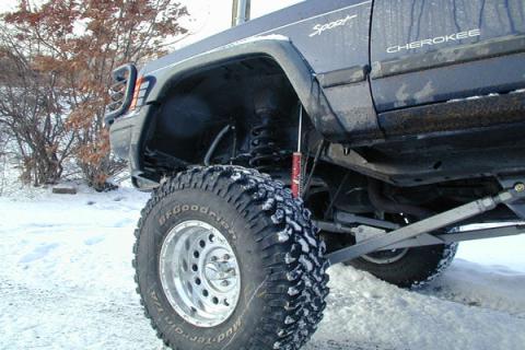 Jeep Cherokee 8.0 Inch Long Arm Lift Kit W/Rear Coil Conversion 84-01 XJ Clayton Off Road