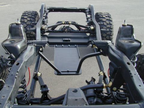 Jeep Wrangler Transfer Case Skid Plate 1997-2006 TJ Clayton Off Road