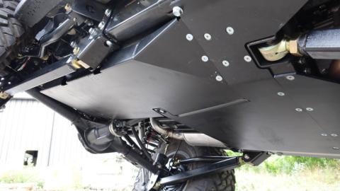 Jeep Wrangler Gas Tank Skid Plate Hardware 2007-2018 JK 2/4 Door Clayton Off Road