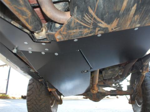 Jeep Wrangler Gas Tank Skid Plate Only 2007-2018 JK 4 Door Only Clayton Off Road