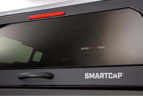 Tacoma Truck Bed Cap SmartCapEVO Sport Matte Black For 16-23 Toyota Tacoma 6 Foot Standard Bed SmartCap