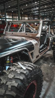 Cut-in Fender Flares for 1986-1995 Jeep Wrangler YJ