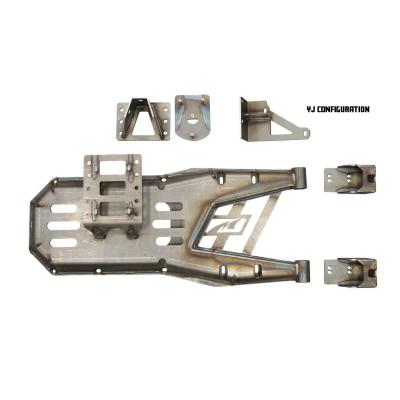 Body Mount Tire Carrier for Jeep YJ / TJ / LJ 5 x 4.5 Motobilt