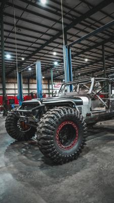 Aluminum Cowl and Mini Fender Armor for 1986-1995 Jeep Wrangler YJ