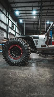 Steel Cowl and Mini Fender Armor for 1986-1995 Jeep Wrangler YJ