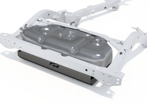 Jeep YJ Gas Tank Skid Plate for 87-95 Wrangler YJ Motobilt
