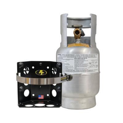 Teton Locker Propane Tank Bracket for 5 lb LP Bottle 8 Inch Diameter Power Tank