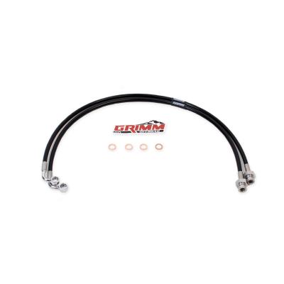 Jeep JT Rear Brake Line Kit Black Grimm Offroad