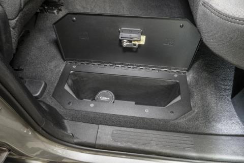 Locking Storage Lids In-Floor 19-25 RAM 1500 Crew Cab (Exc. Classic) Pair Tuffy Security
