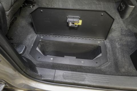 Locking Storage Lids In-Floor 19-25 RAM 1500 Crew Cab (Exc. Classic) Pair Tuffy Security