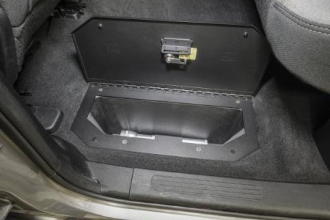 Locking Storage Lids In-Floor 19-25 RAM 1500 Crew Cab (Exc. Classic) Pair Tuffy Security