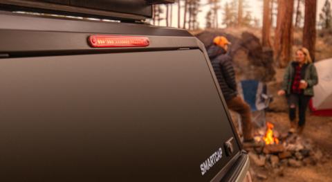 Truck Bed Cap SmartCap EVOd Defender Matte Black For 24-Present Toyota Tacoma 6 Foot Standard Bed RSI SmartCap