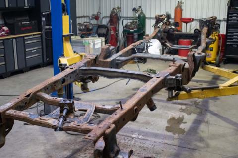 Rust Buster Rear Fuel Tank Crossmember For 2009-2014 Ford F-150 RB7024