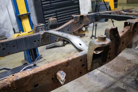 Rust Buster Forward Fuel Tank Crossmember For 2009-2014 Ford F-150 RB7025