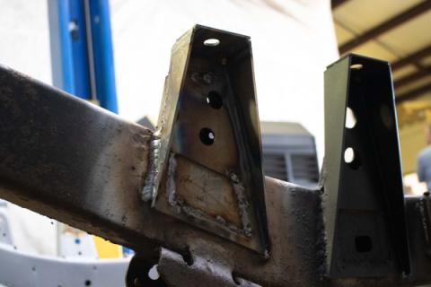 Rust Buster Rear Raised Bed Mount Driver Side For 1988-1995 Toyota Pickups RB7144