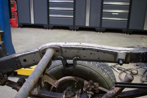 Rust Buster Over-Axle Frame Repair Kit Driver Side For 1988-1995 Toyota Pickups RB7150