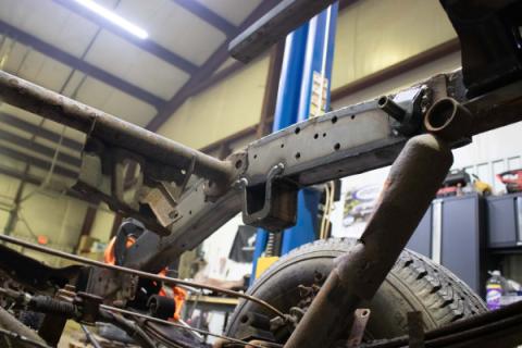 Rust Buster Over-Axle Frame Repair Kit Driver Side For 1988-1995 Toyota Pickups RB7150