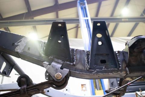 Rust Buster Mid Frame Repair Kit Driver Side For 1988-1995 Toyota Pickups RB7151