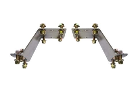 Rust Buster Center Frame Crossmember Lower Brackets For 1973-1980 GM C/K-Trucks RB73100