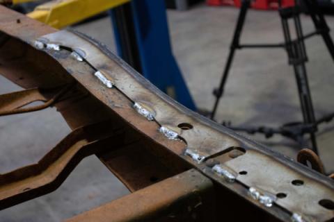 Rust Buster Rear Frame Repair Kit Driver Side For 1973-1987 Chevy &amp; GMC C10/C20 RB7377