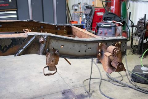 Rust Buster Rear Frame Repair Kit Driver Side For 1973-1987 Chevy &amp; GMC C10/C20 RB7377