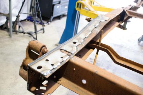 Rust Buster Rear Frame Repair Kit Driver Side For 1973-1987 Chevy &amp; GMC C10/C20 RB7377