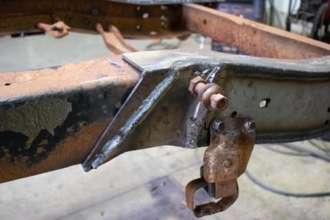 Rust Buster Rear Frame Repair Kit Driver Side For 1973-1987 Chevy &amp; GMC C10/C20 RB7377