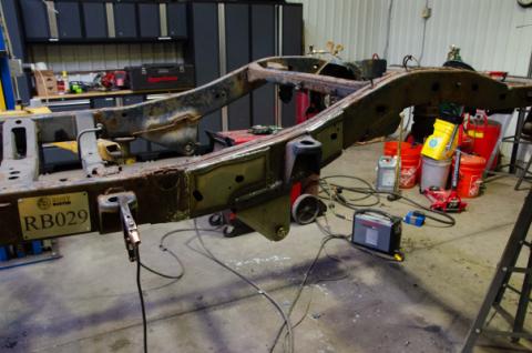 Rust Buster Leaf Spring Frame Repair Driver Side Kit For 2006-2010 Hummer H3 RB7516