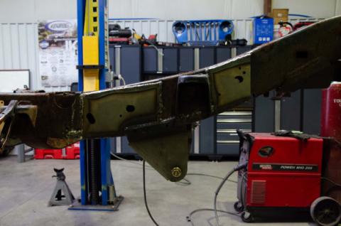 Rust Buster Leaf Spring Frame Repair Driver Side Kit For 2006-2010 Hummer H3 RB7516