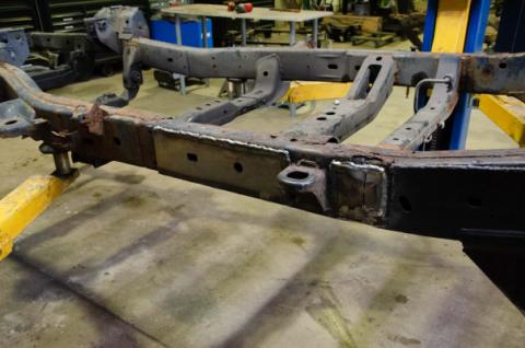 Rust Buster Center Frame Repair Kit Driver Side For 2006-2010 Hummer H3 RB7517