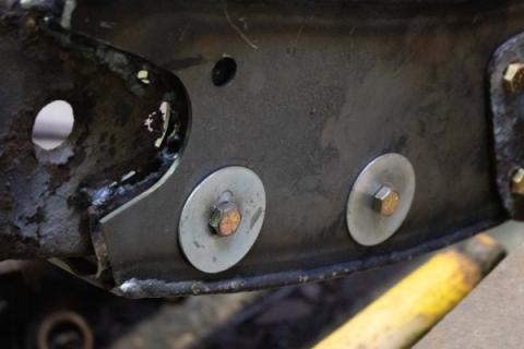 Rust Buster Leaf Spring Frame Repair Kit Driver Side For 1997-2004 Dodge Dakota RB7703