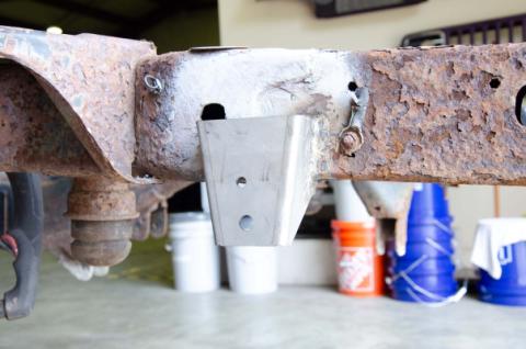 Rust Buster Rear Sway Bar Link Bracket Driver Side For 2009-2024 Dodge Ram 1500 RB7746