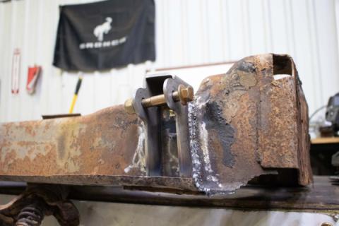 Rust Buster Rear Shock Mount Driver Side For 2001-2010 GM HD Pickups RB7816