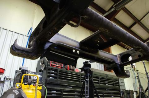 Rust Buster Rear Spare Tire Crossmember For 2011-2018 GM HD Pickups RB7835