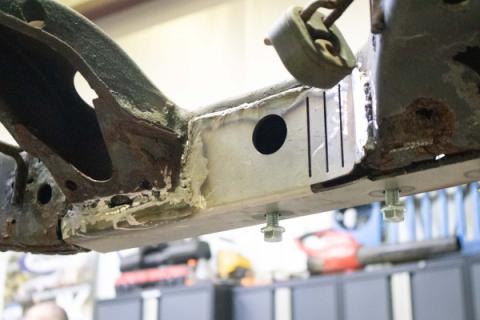 Rust Buster Rear Frame Repair Kit Driver Side For 2001-2007 Toyota Sequoia RB8434