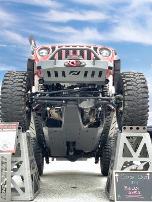 Jeep JL Skid Plate System 2018-Present Wrangler JL 4 Door 3.6L Motobilt