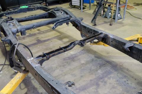 01-04 Toyota Sequoia Front Gas Tank Crossmember Rust Buster Frameworks