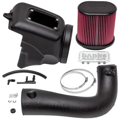 Banks Ram-Air Big-Ass Oiled Filter Cold Air Intake System for 18-Up Jeep Wrangler JL 2.0L Turbo