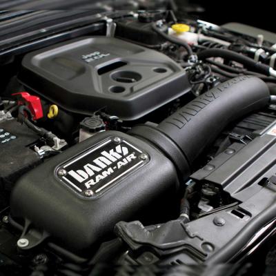 Banks Ram-Air Big-Ass Oiled Filter Cold Air Intake System for 18-Up Jeep Wrangler JL 2.0L Turbo