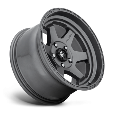 Aluminum Wheels 20X9 Shok D665 5 On 127 Matte Anthracite Gray 71.5 Bore 1 Offset Fuel Off Road Wheels