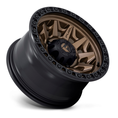 Aluminum Wheels 17X9 Covert D696 5 On 127 Matte Bronze Black Bead Ring 71.5 Bore 1 Offset Multi Spoke Fuel Off Road Wheels