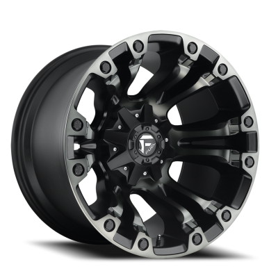 Aluminum Wheels 18X9 Vapor D851 5 On 114.3/5 On 127 Matte Black Gray Tint 78.1 Bore 1 Offset Fuel Off Road Wheels
