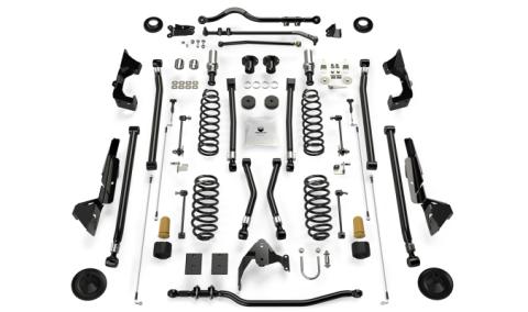 07-18 Wrangler JK 2 Door 6 Inch Alpine RT6 Long Arm Suspension System No Shocks TeraFlex