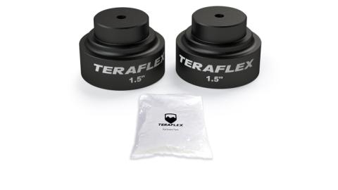 20-Up Jeep Gladiator 1.5 Inch Bump Stop Strike Pad Extension Kit Rear Upper TeraFlex