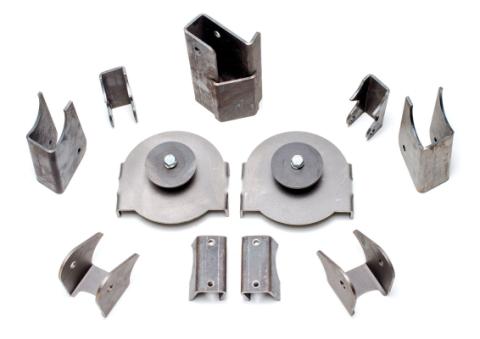 97-06 Jeep Wrangler TJ Dana 44/60 Rear Axle Bracket Kit TeraFlex